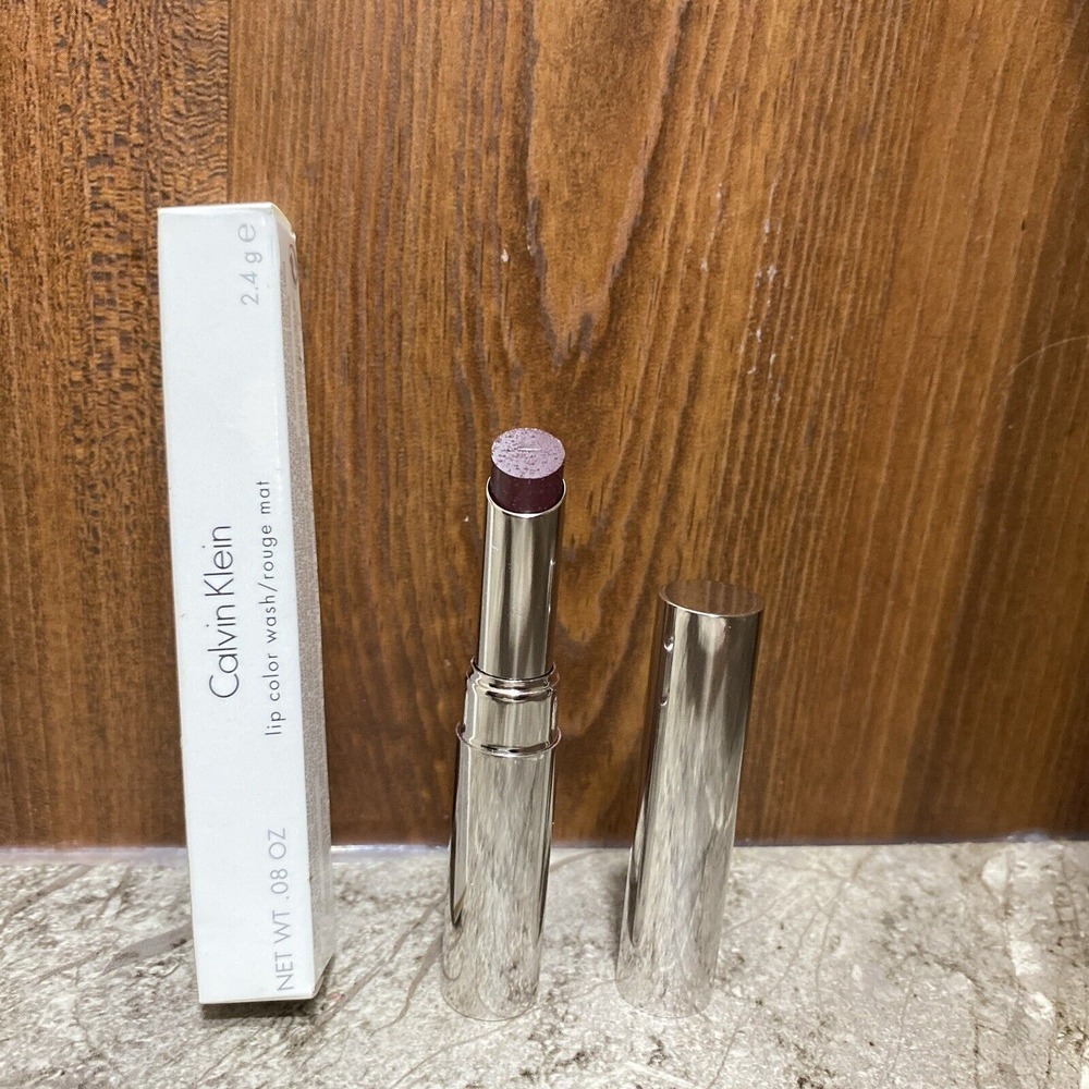 Calvin Klein‎ Lip Color Wash 05 Wine .08oz (Subtle Lipstick)